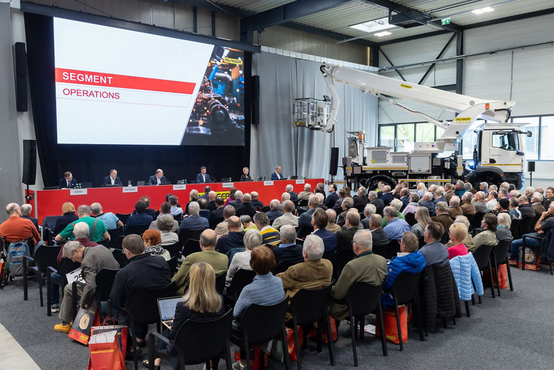 PALFINGER AG: Ergebnisse der 36. Hauptversammlung