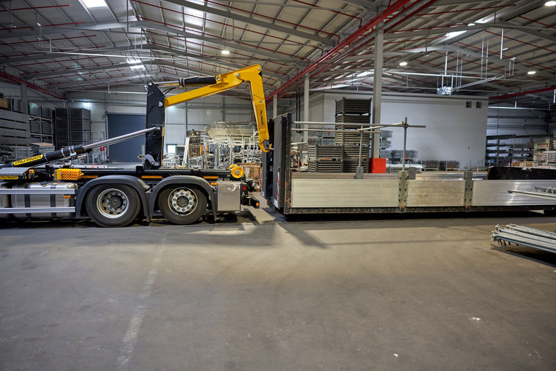 Scaffolding Samiez - perfect logistics ensure continued success