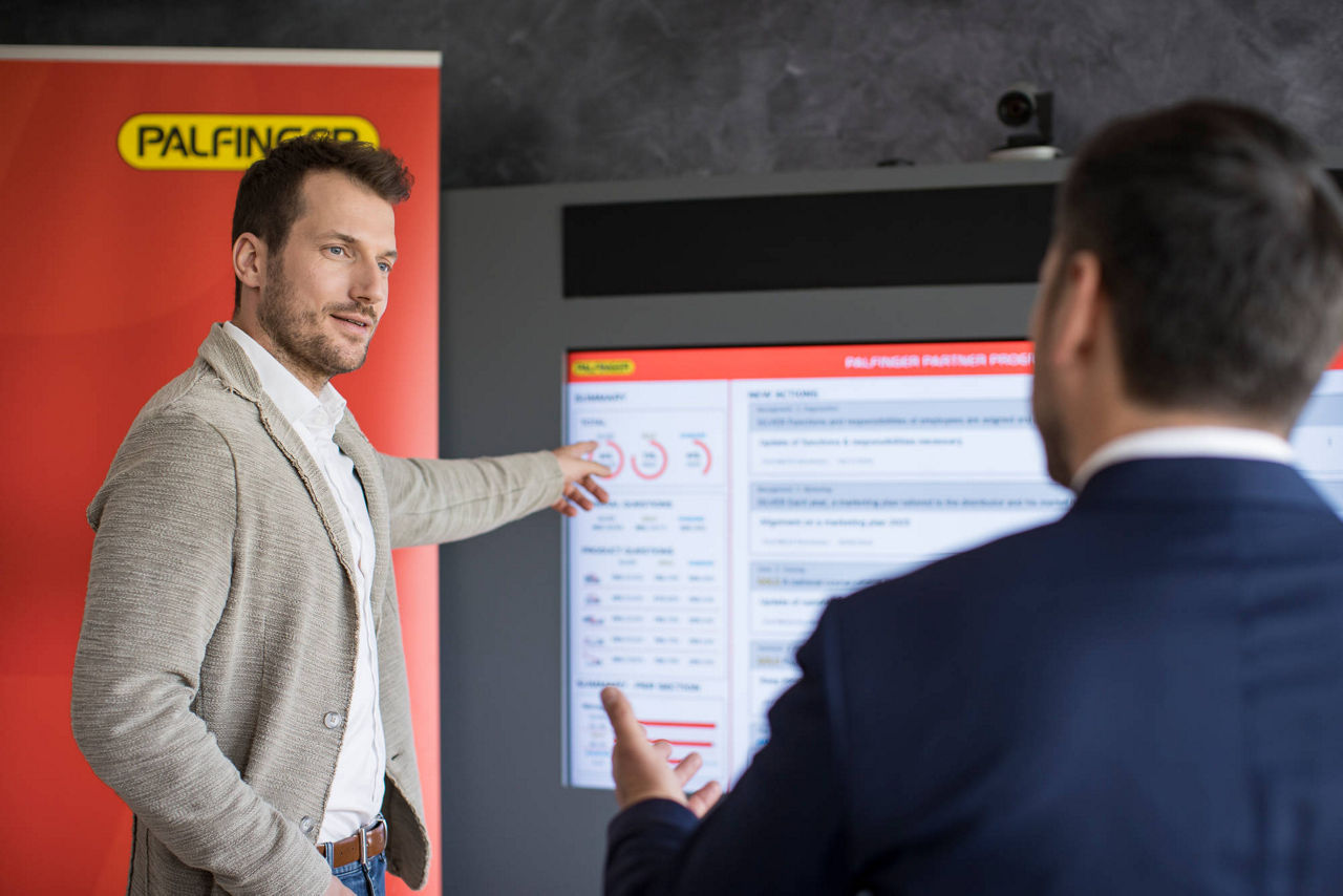 Palfinger Shooting Network Development in Ainring Foto: Neumayr/Christian Leopold 09.04.2024