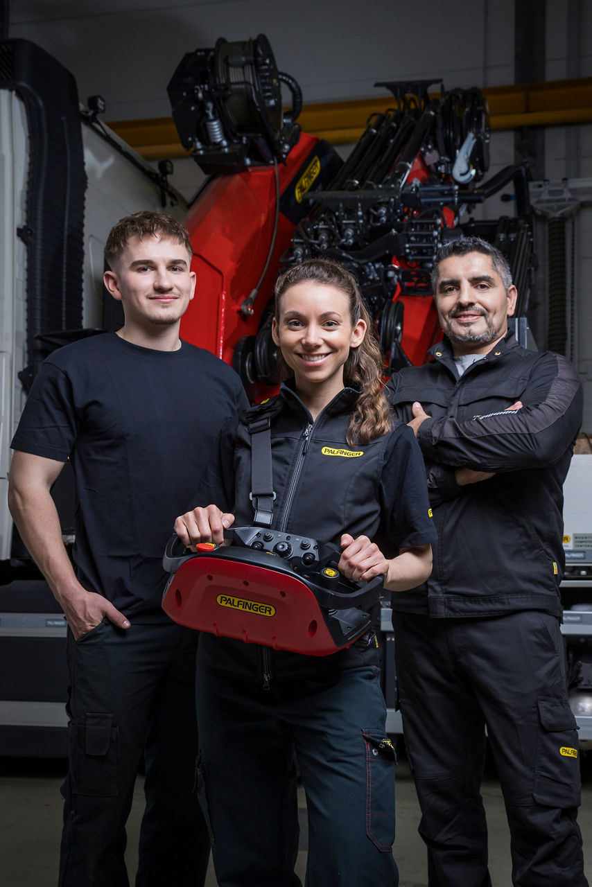 Palfinger Shooting Network Development in Ainring Foto: Neumayr/Christian Leopold 09.04.2024