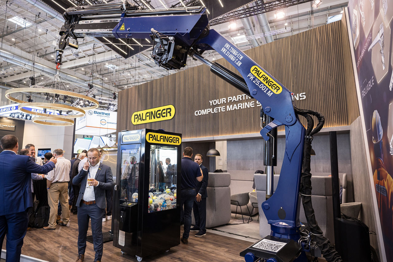 PALFINGER AT THE SMM 2024 – PRODUCT DEBUTS AND NETWORKING