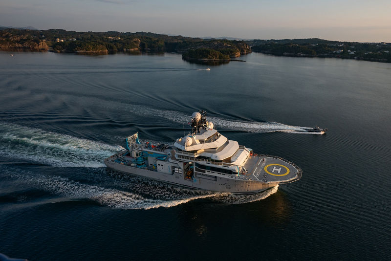 PALFINGER equips the world's most advanced research vessel