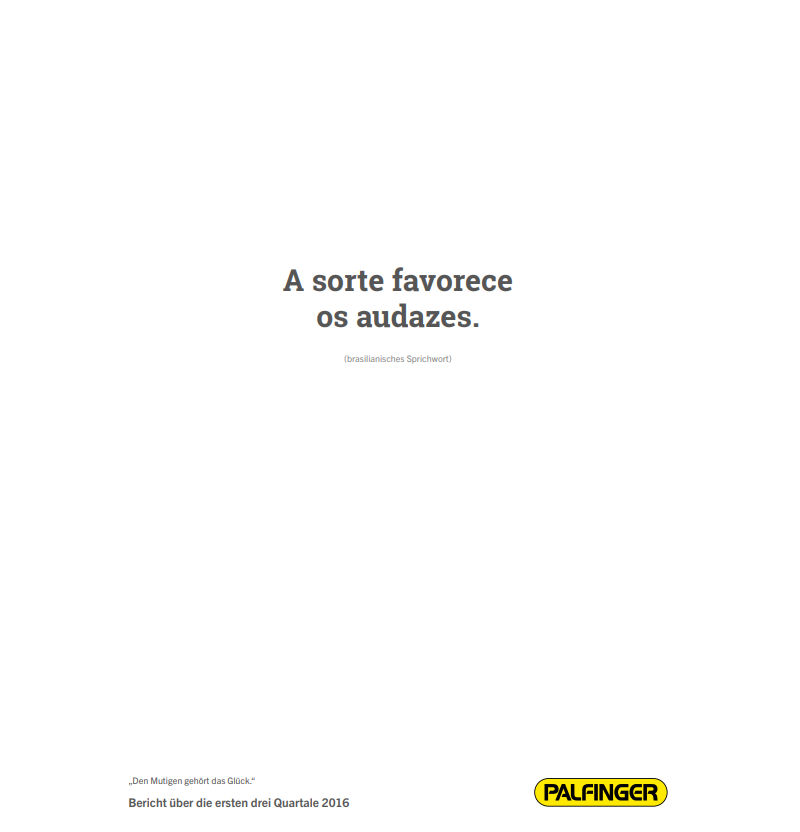 PALFINGER continues to grow, thanks to positive development in Europe and acquisitions – Strong increase in operating profitability