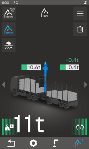 Scrennshot der Epsilon smart scale app