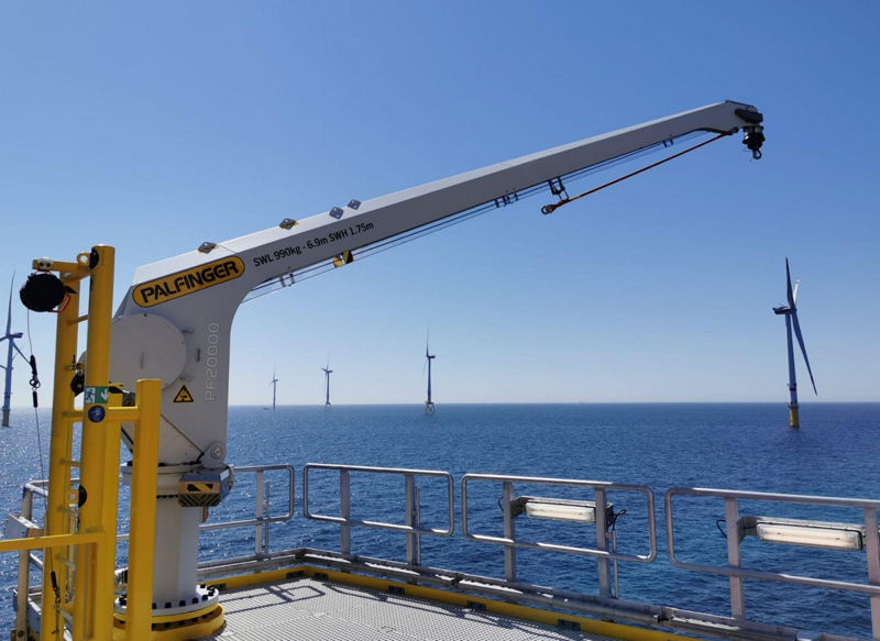 114 PALFINGER cranes to be delivered to Seagreen offshore wind farm