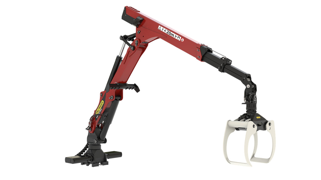 Rendering of a epsilon generation 3 skidder crane