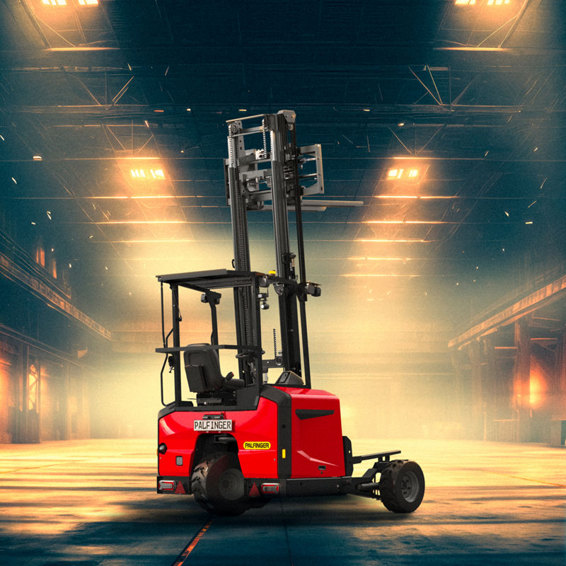 PALFINGER lancerer ny medbringertruck med midtersæde på bauma 2025