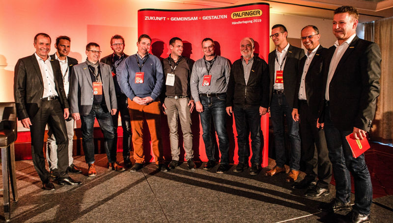 PALFINGER ehrt die besten 3 Servicepartner 2018 in Deutschland