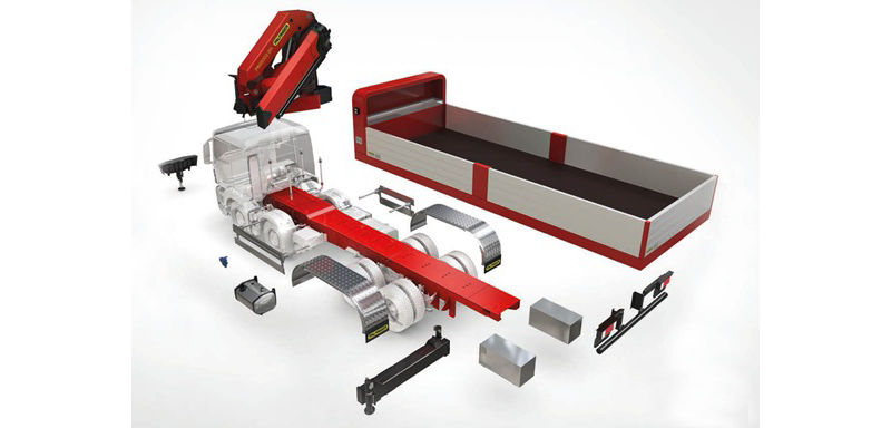 PALFINGER MOUNTING ACCESSORIES