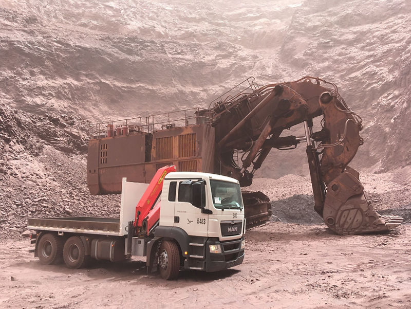 PALFINGER TẠI ĐẤT NƯỚC MAURITANIA