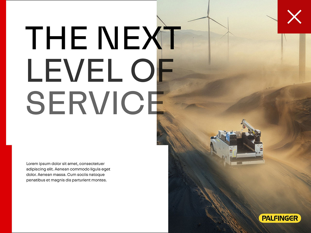 Incorrect layout demonstrating overlapping content across layout divisions, reducing clarity and structure