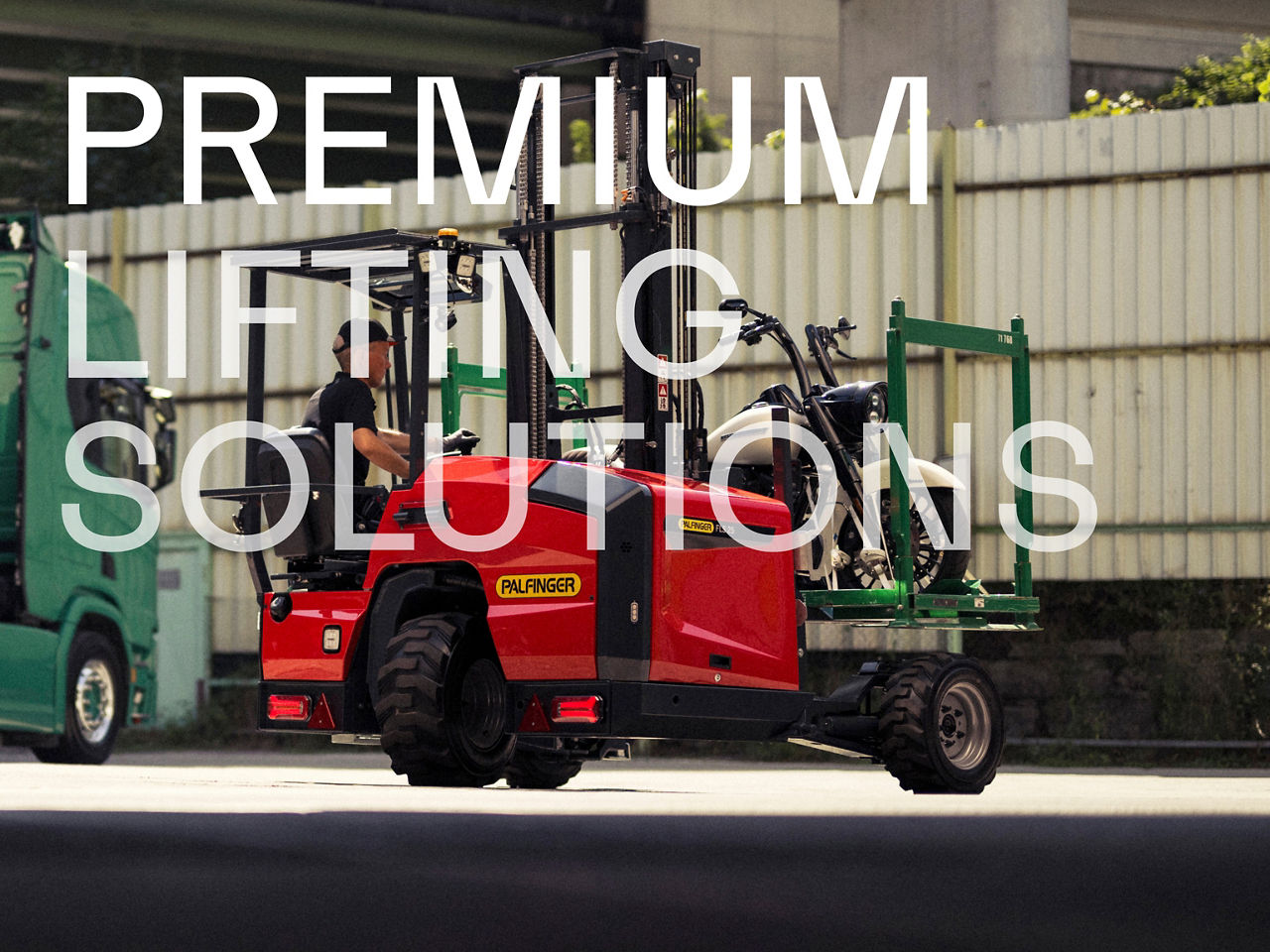 White headline placed directly over a busy industrial background, showing poor text contrast and reduced readability.