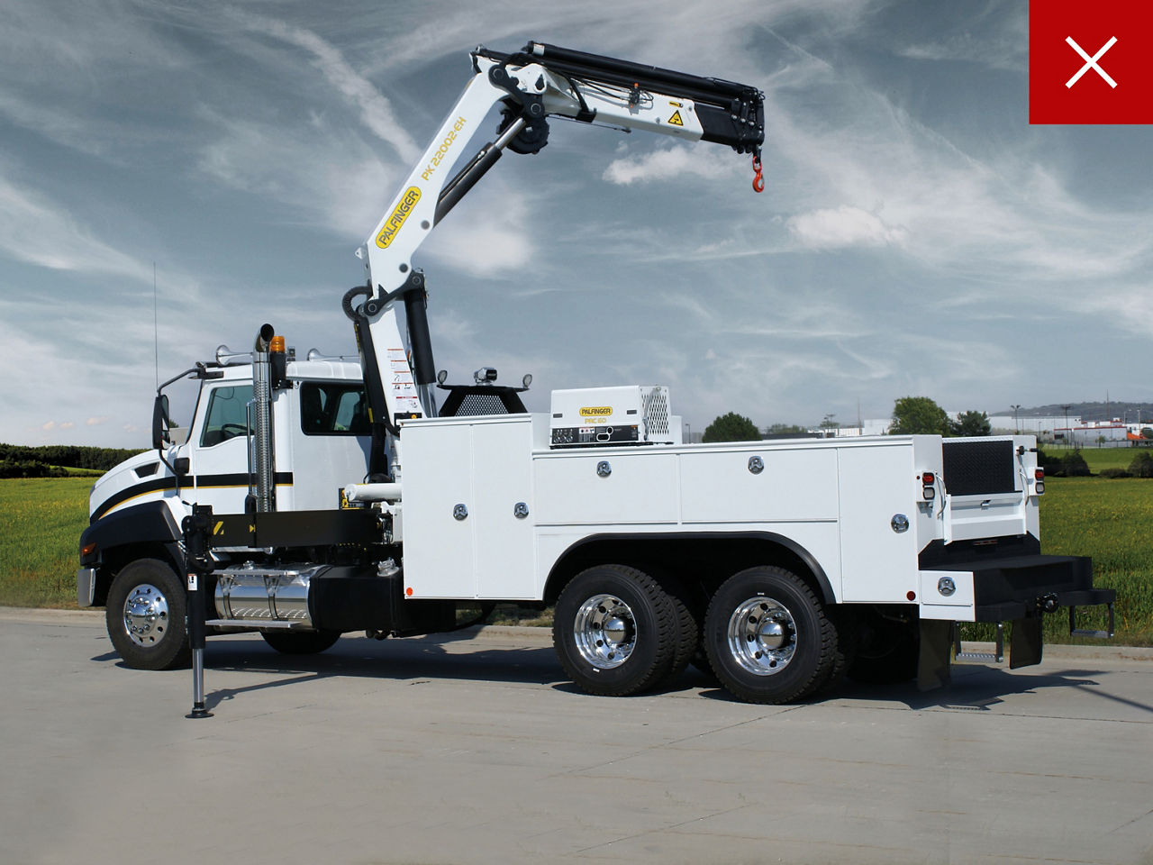 An incorrect usage example where the uplifting line is oversized, overpowering the layout. The image highlights that the uplifting line must not be overscaled to maintain balance and hierarchy.