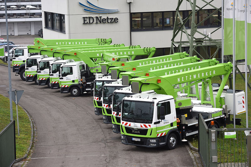 Verlässlich und vielseitig - Netzbetreiber setzt auf PALFINGER 