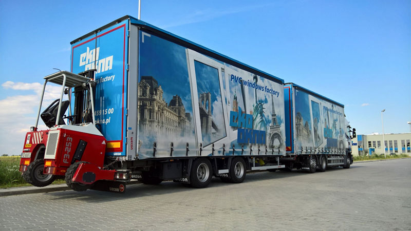 Eko-Okna adds 70 PALFINGER Truck Mounted Forklifts