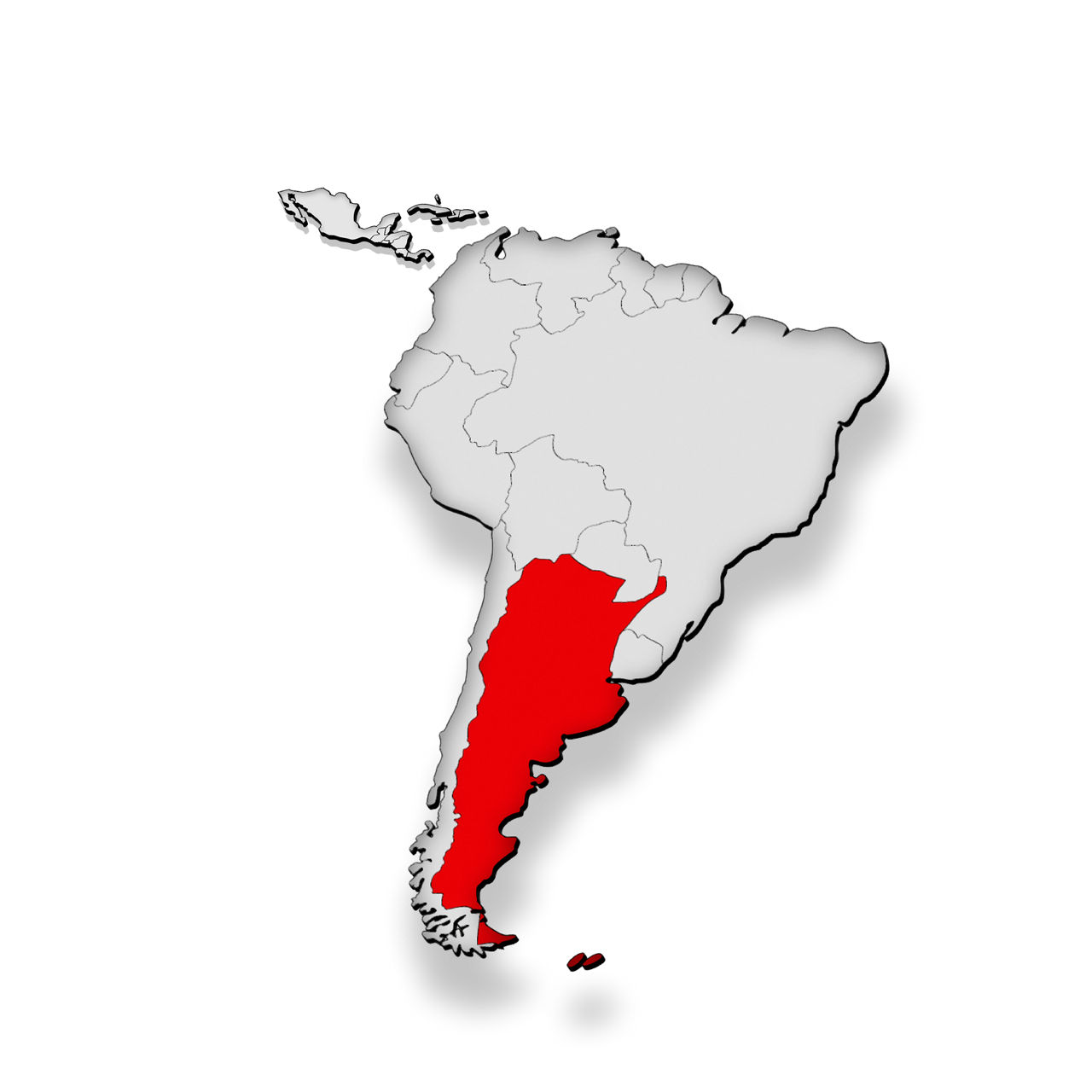 mapa argentina servicios