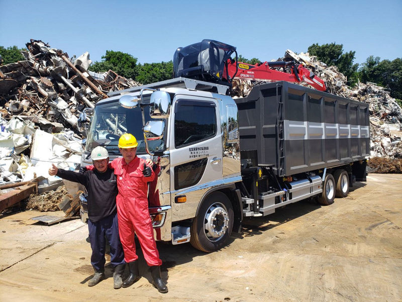 ユーザー様の声 新型Mシリーズ リサイクルクレーンM12L（有限会社Rカンパニー様）