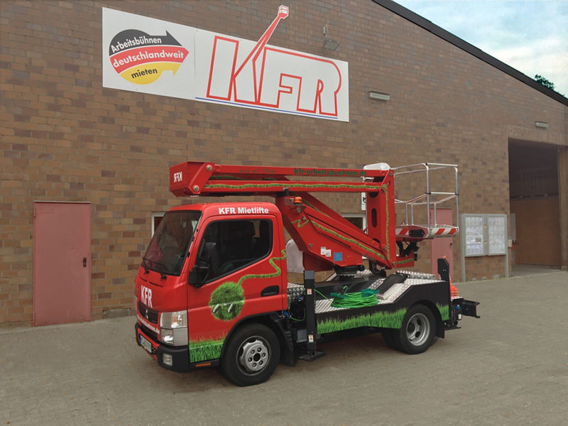 PALFINGER Hubarbeitsbühne P 160 A für KFR Mietlifte – eine smarte Lösung für Münster