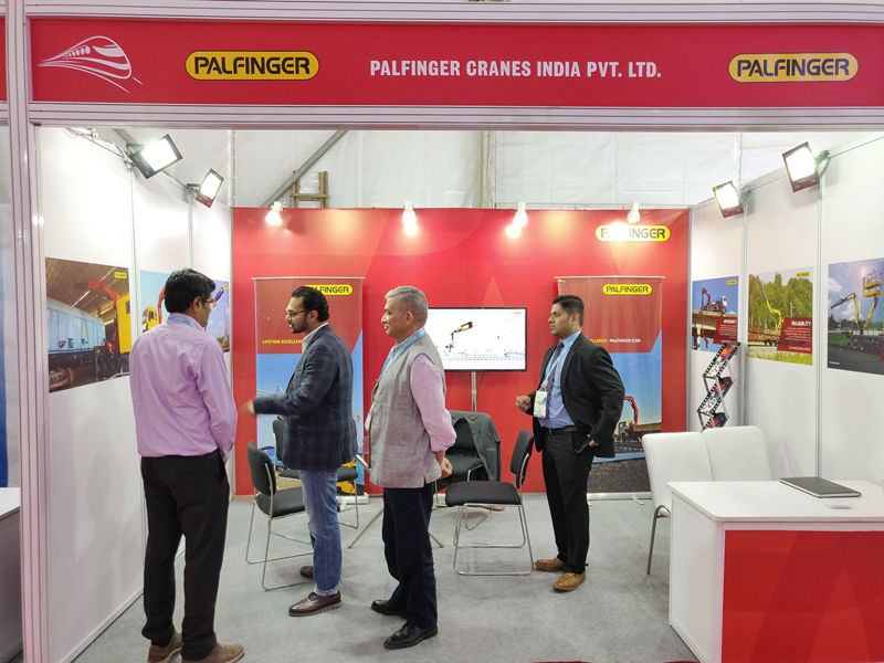 PALFINGER India at IREE 2019, New Delhi 