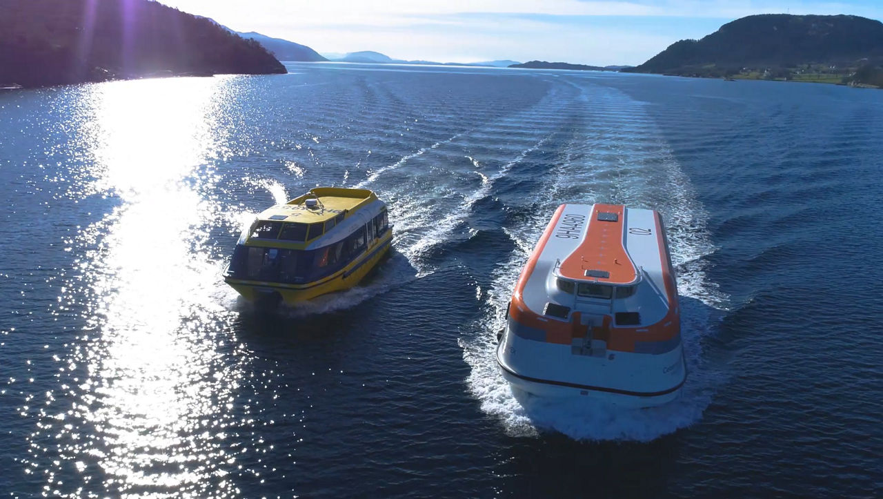 Partially enclosed lifeboat and tender boat