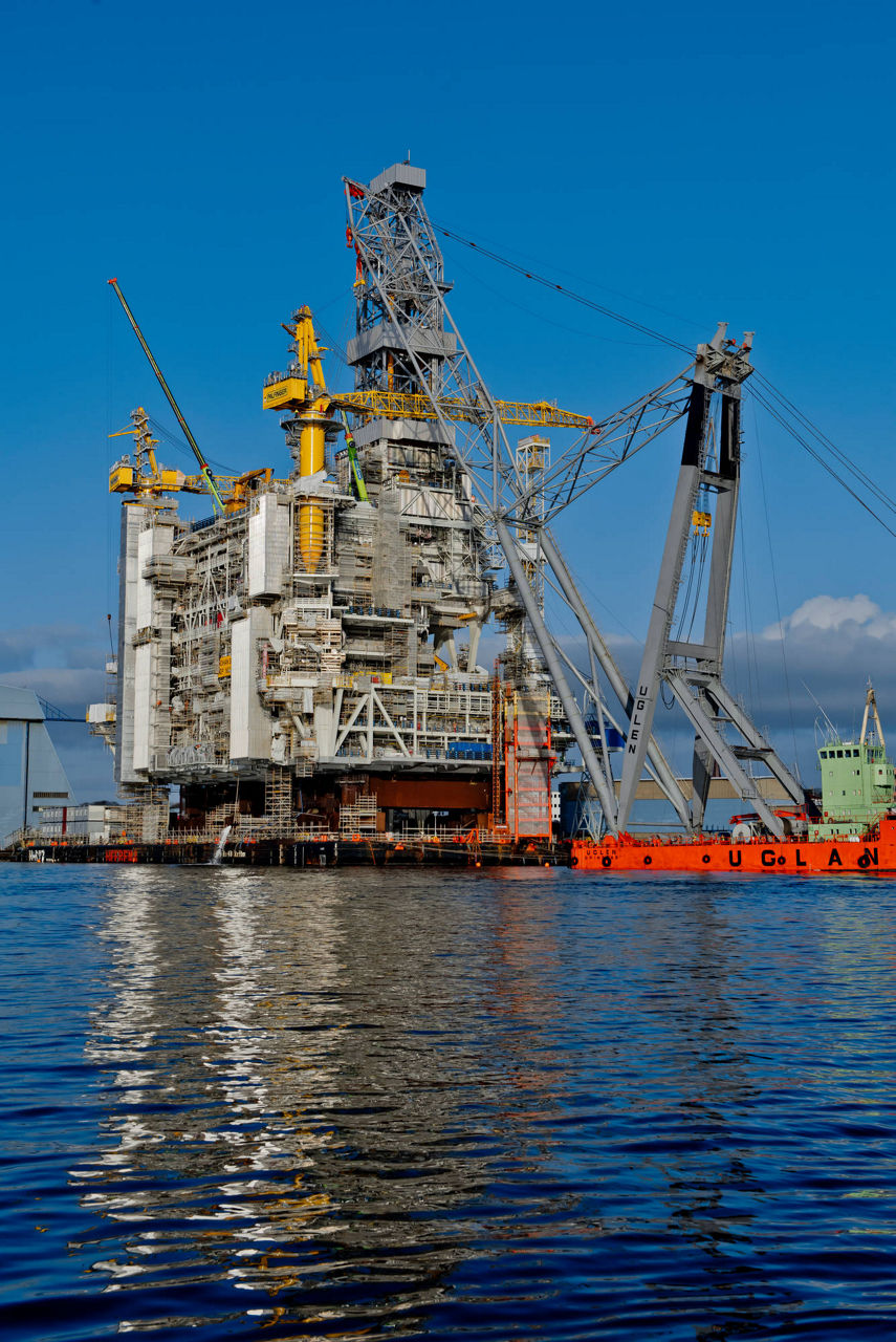 Oil and gas platform