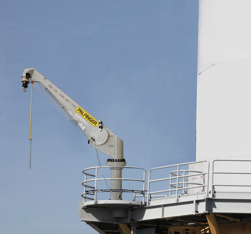 PALFINGER wind cranes in Taiwan and Germany officially in operation