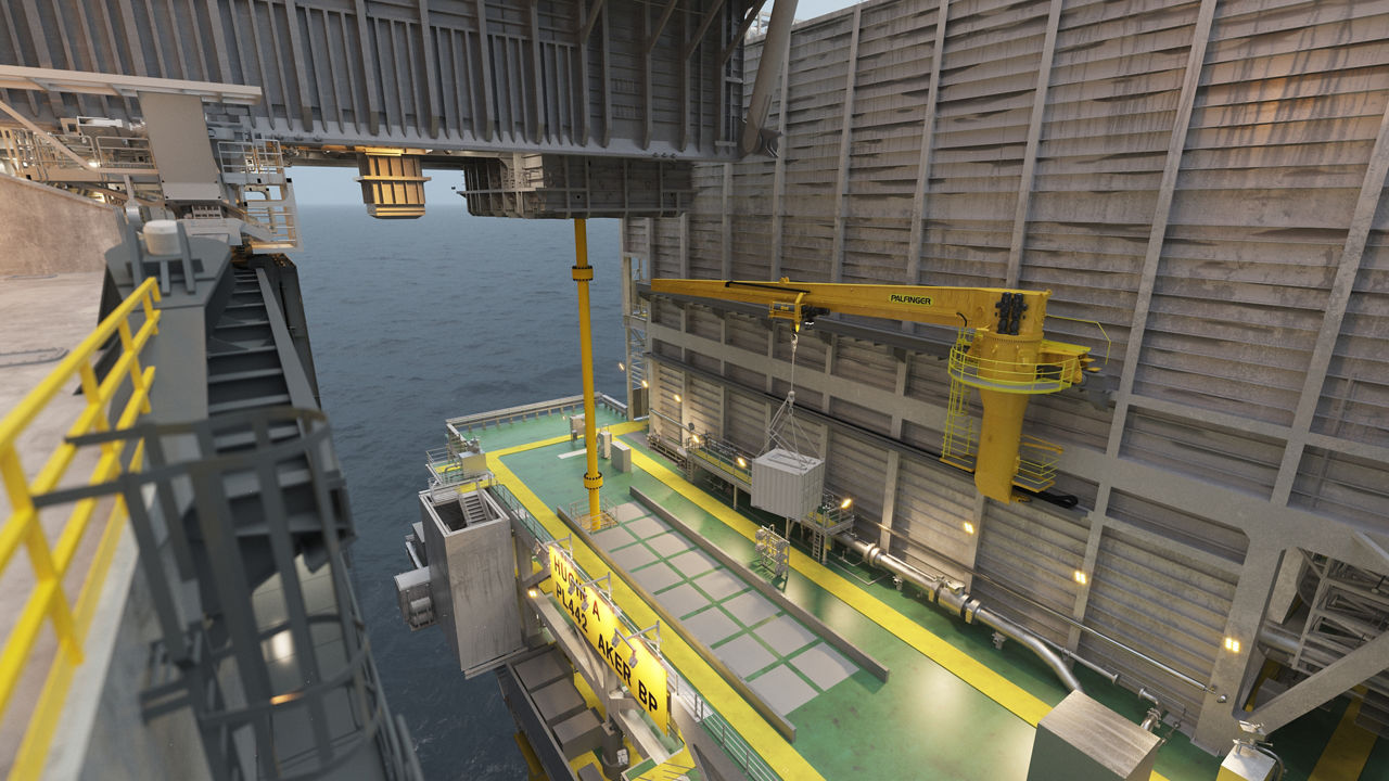 Fully electric travelling jib crane