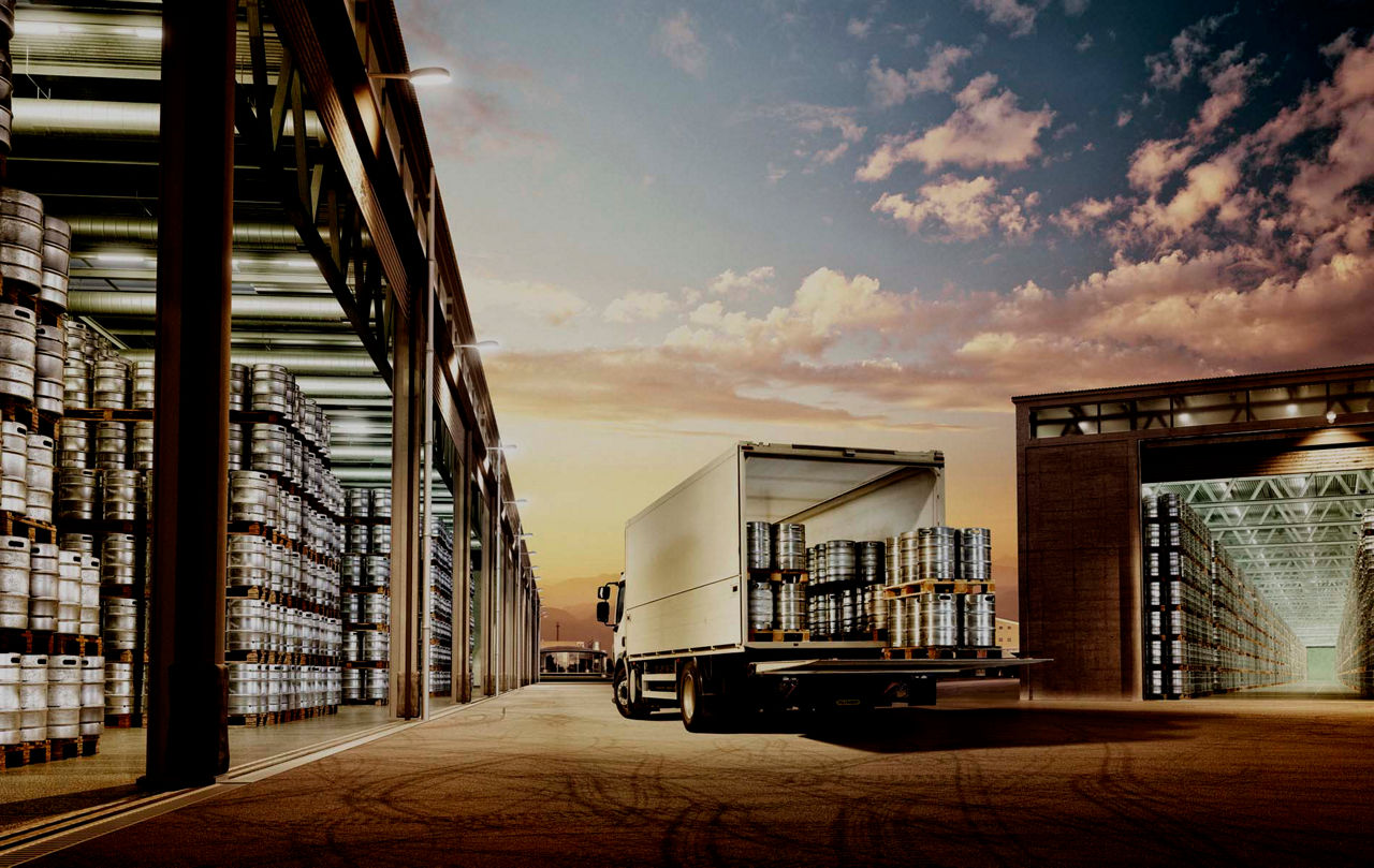 PALFINGER Hecklifte für Fässer