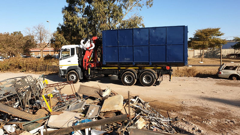 PALFINGER’s scrap and recycling handling solution