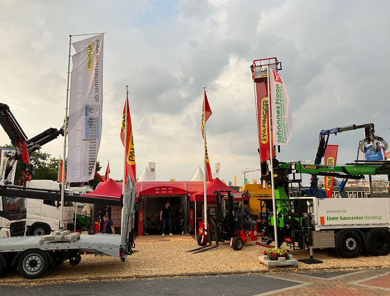 Erfolgreicher Auftritt von PALFINGER auf der NordBau 2024 in Neumünster