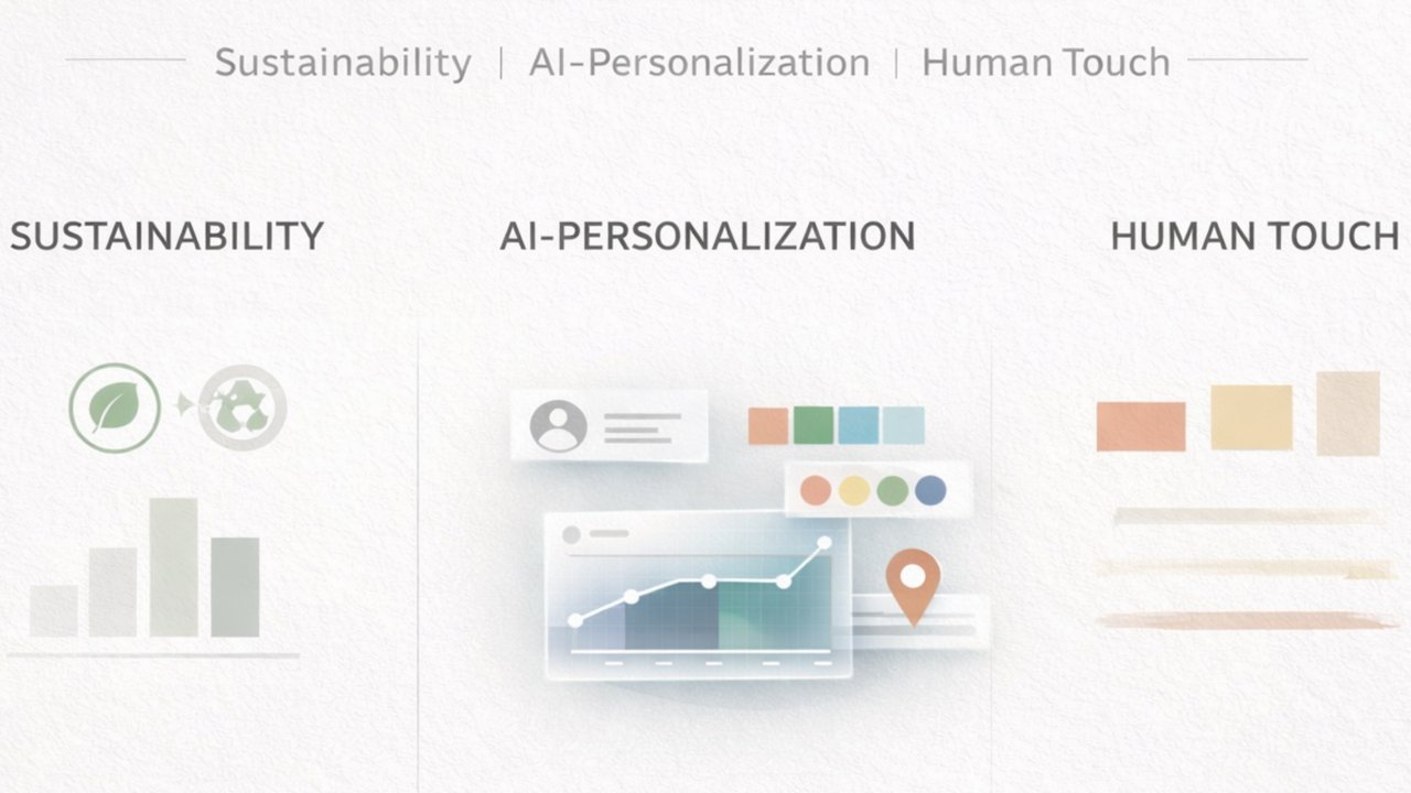 Design Trends 2026: Sustainability, Hyper-Personalization & the Human Touch