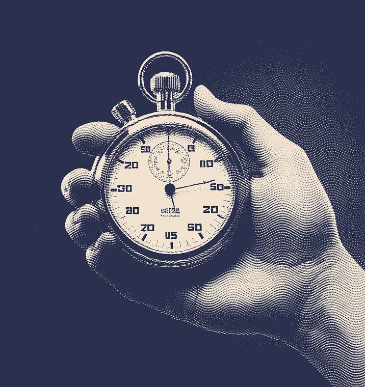 Clock in hand
