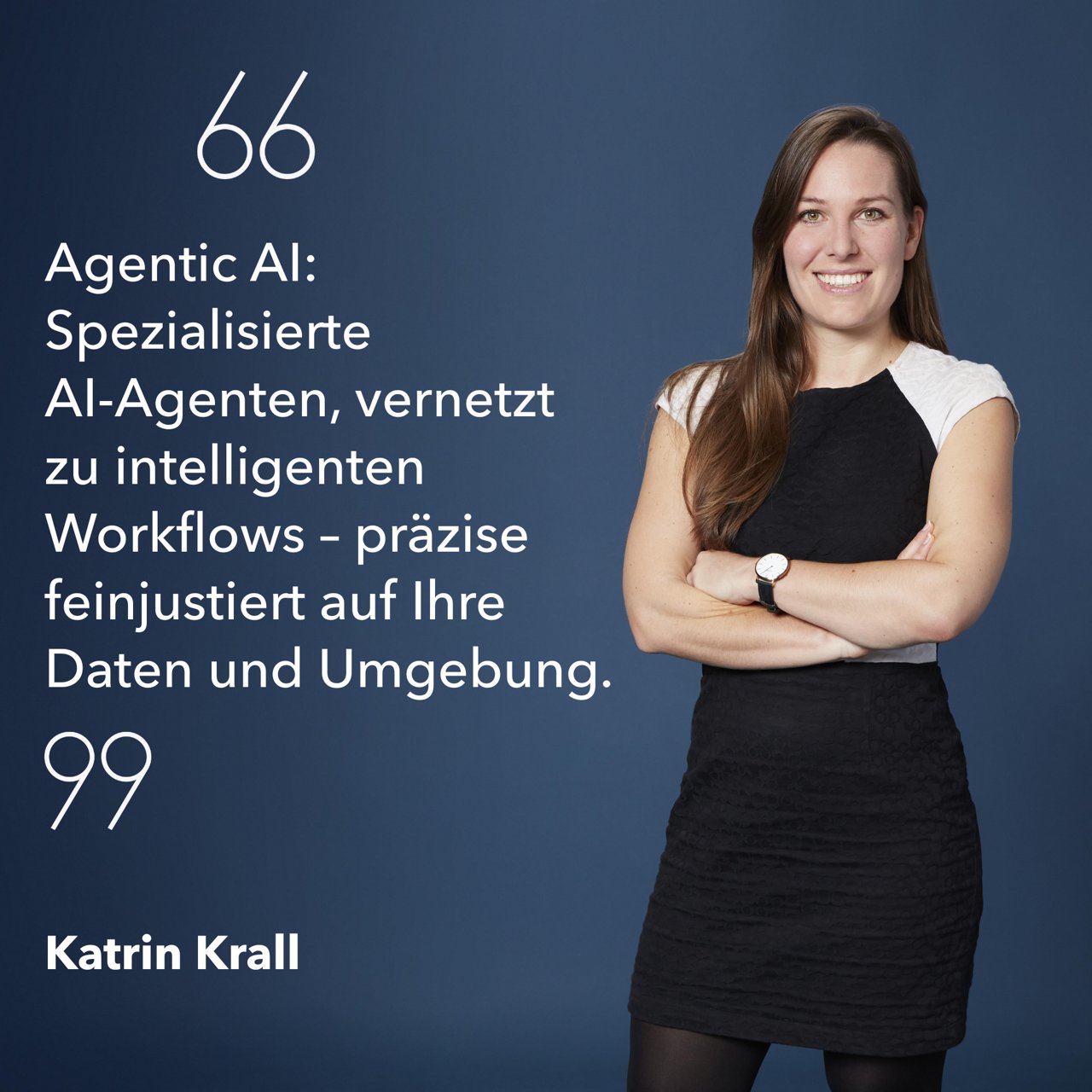 Zitat von Katrin Krall zu Agents AI