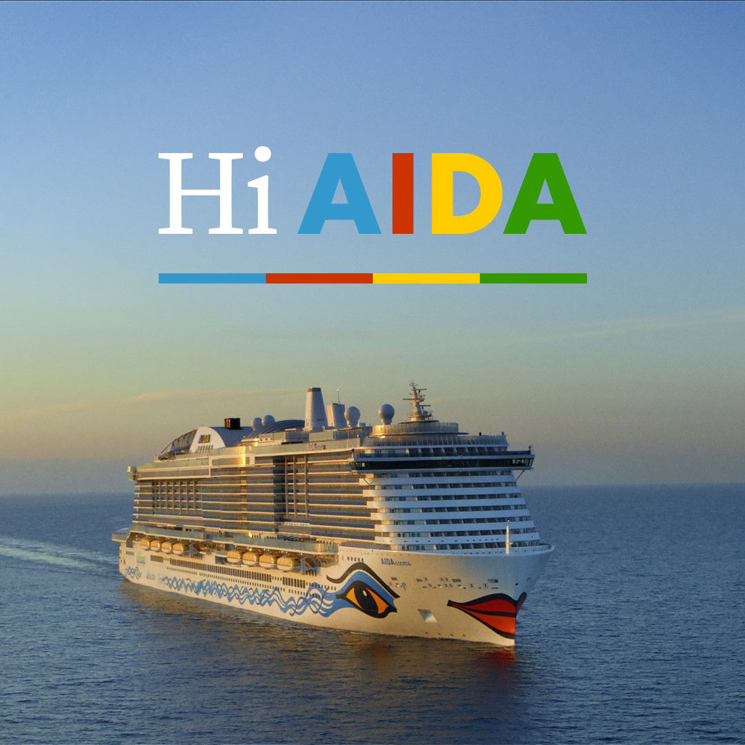 AIDA Schiff auf dem Meer