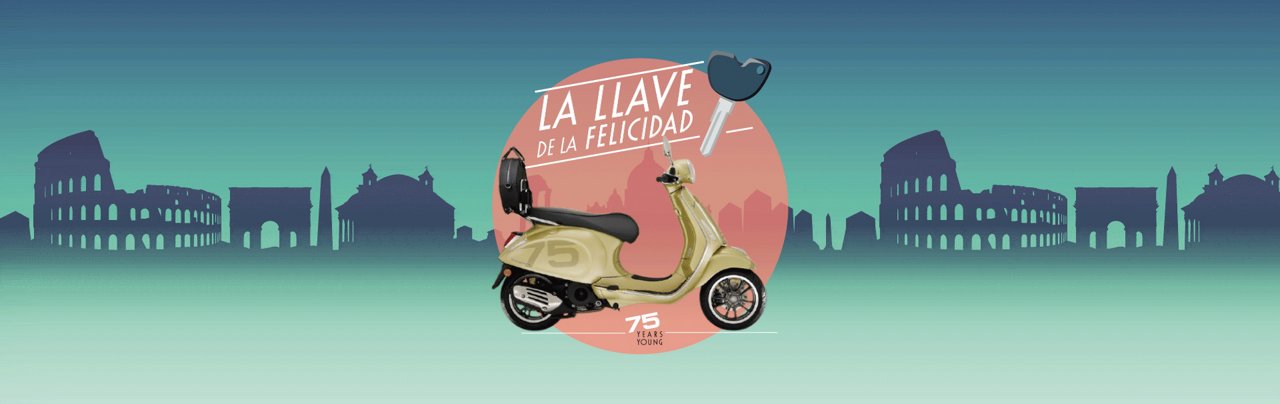 Vespa | La llave de la felicidad