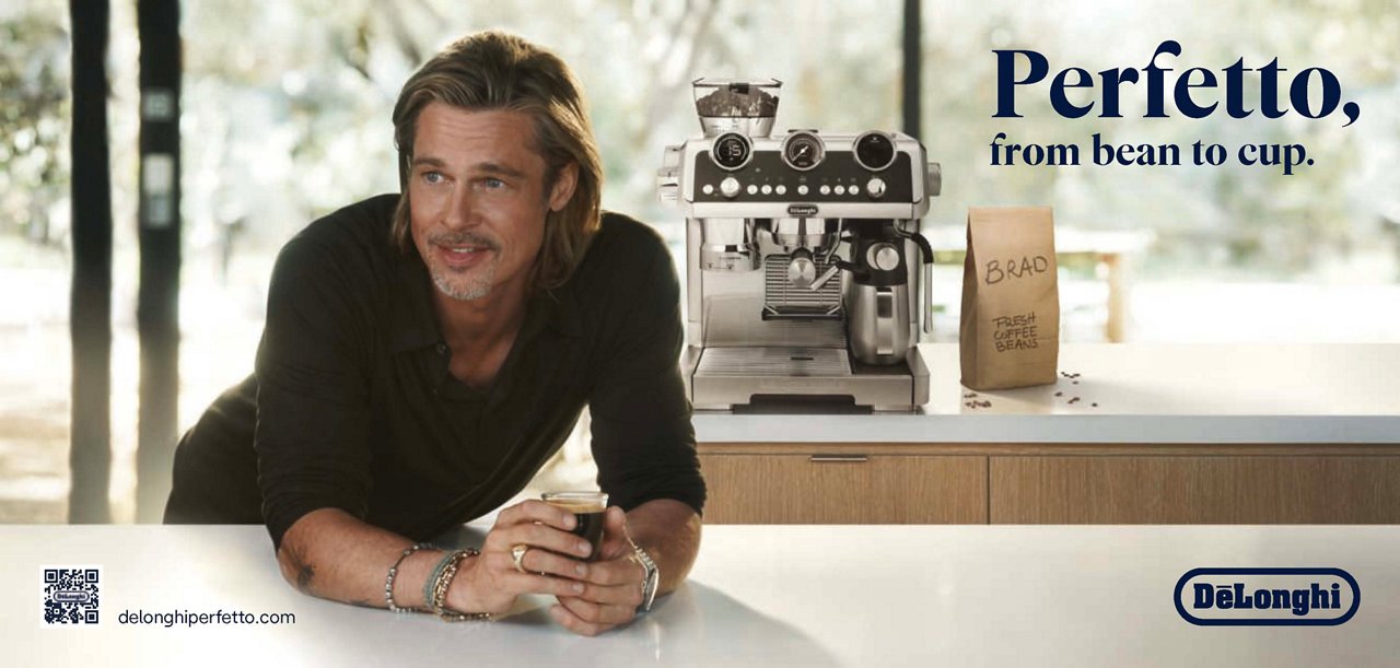 Brad Pitt - the rich coffee culture