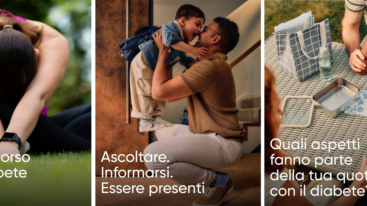 Scene di vita quotidiana nella campagna Dexcom.