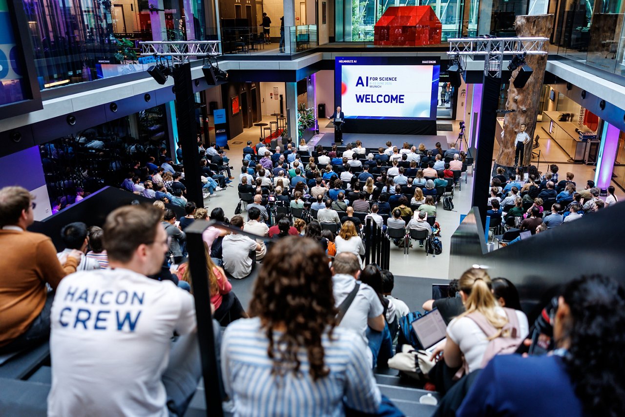 09.06.2026, München:  Helmholtz AI Conference 2026 - Opening Day (Conference Day 1). Foto: Matthias Balk