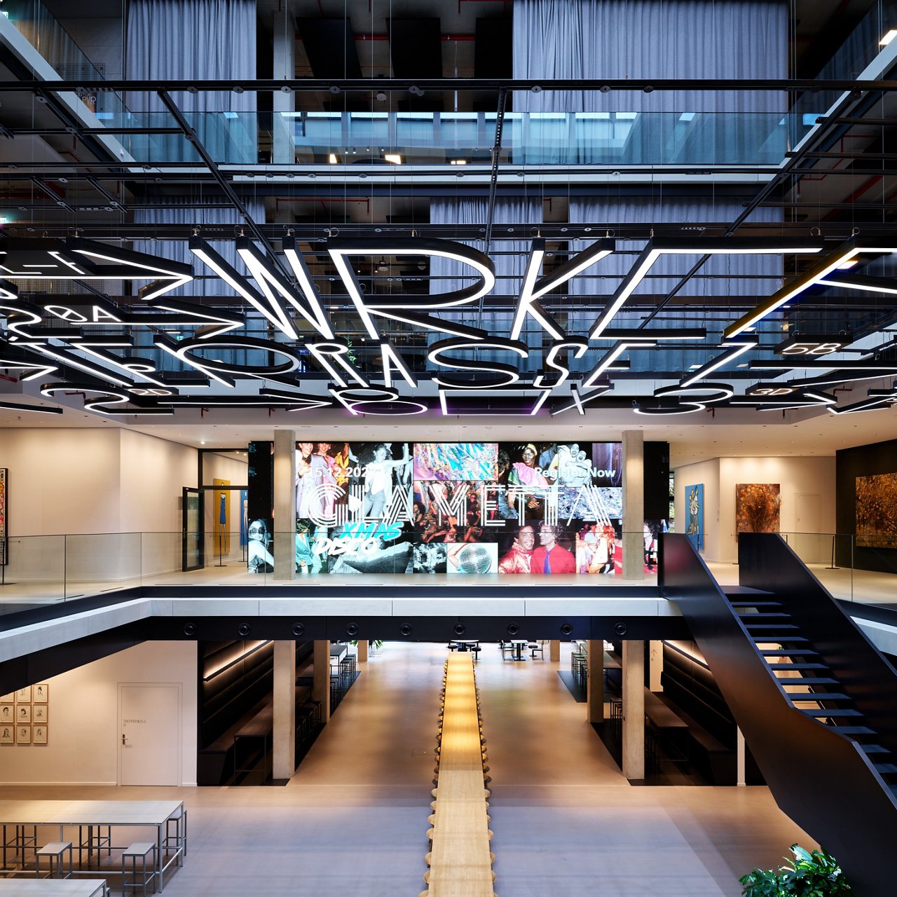House of Communication Office Spaces: Cafeteria