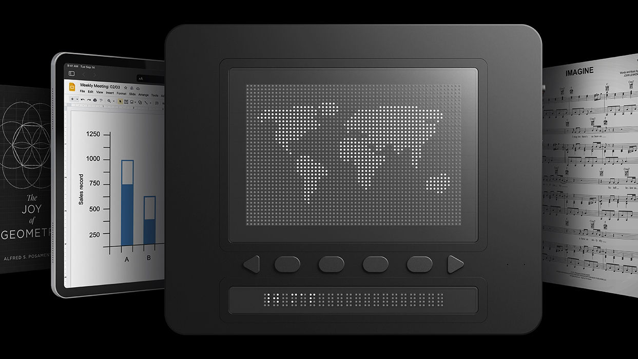 Dot Inc. - Dot Pad - Design of the first tactile graphic display for the visually impaired