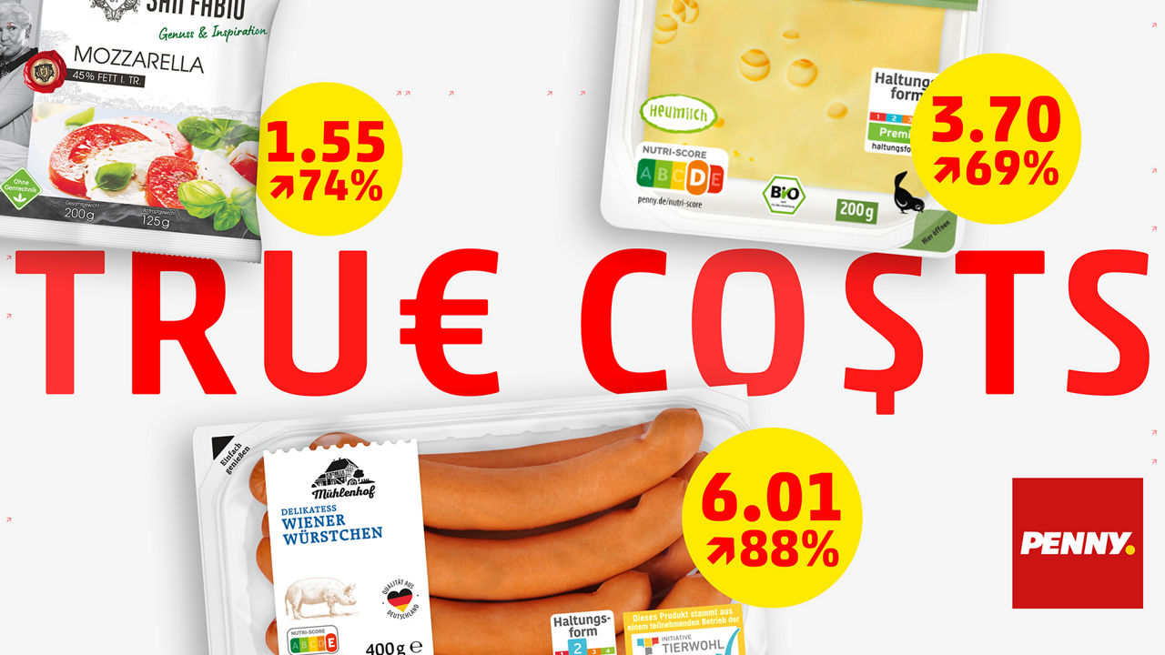 Penny Produkte - Preisanpassung für die Umwelt
