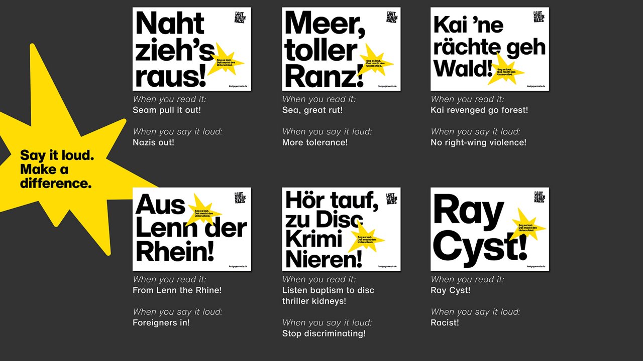 Laut gegen Nazis