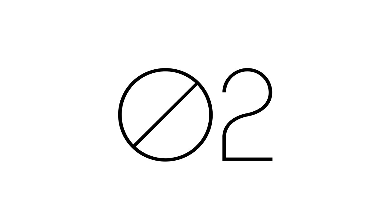 Number 02 as an image in the Serviceplan Group font