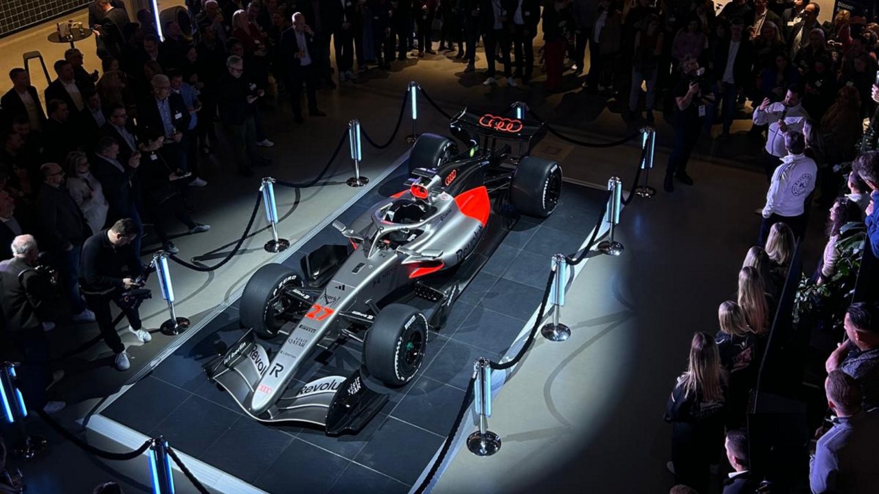 Überlab Veranstaltungen von Paulaner und der Formel 1 (mit einem Formel 1 Auto)