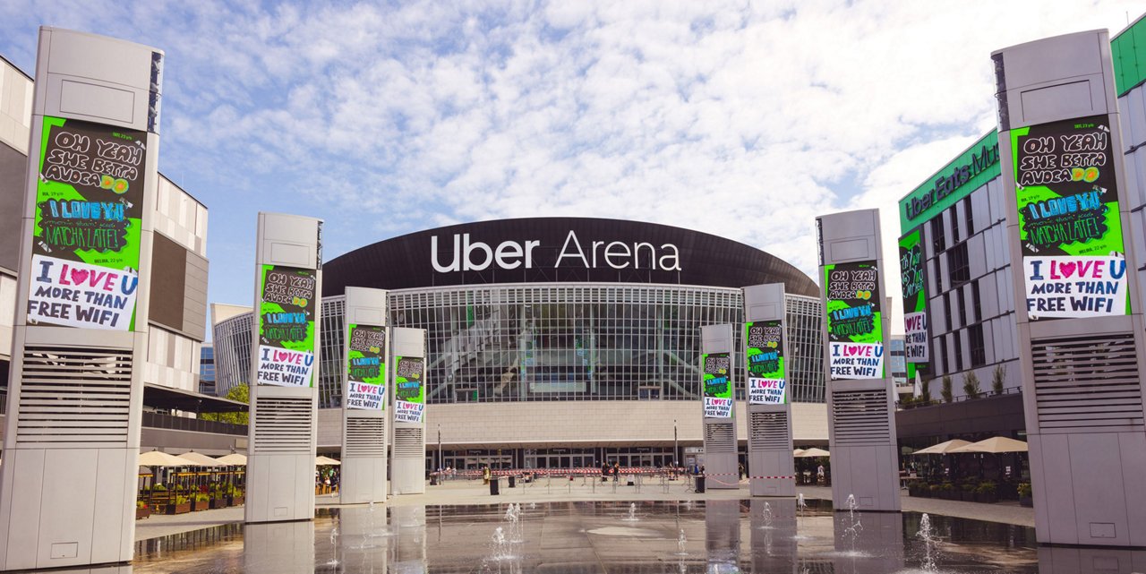 Uber Arena Serviceplan Culture PR Stunt