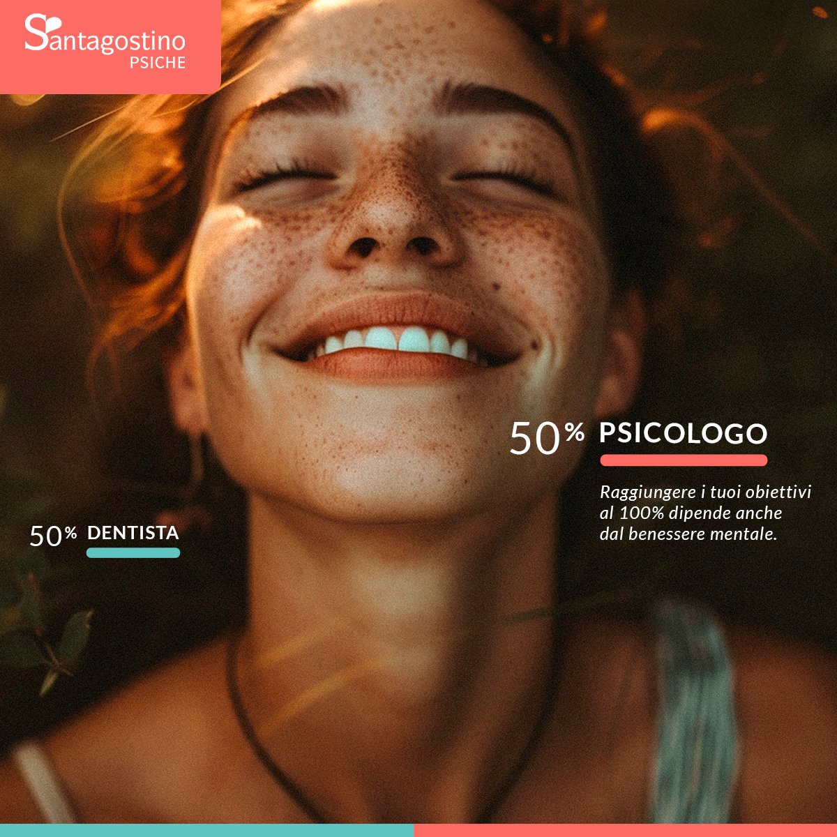 50% dentista, 50% psicologo