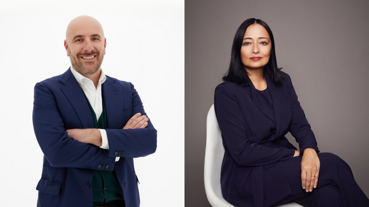 Andrea Pezzoni e Stefania Siani