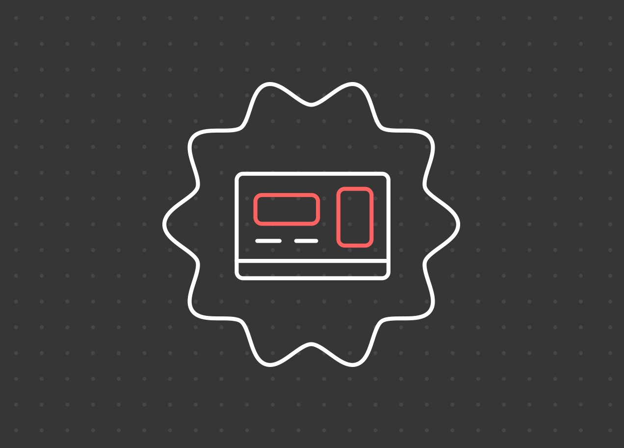 Schwarz-weißes Symbol eines Computers, das die grundlegende Form und Struktur eines Desktop-Computers darstellt.