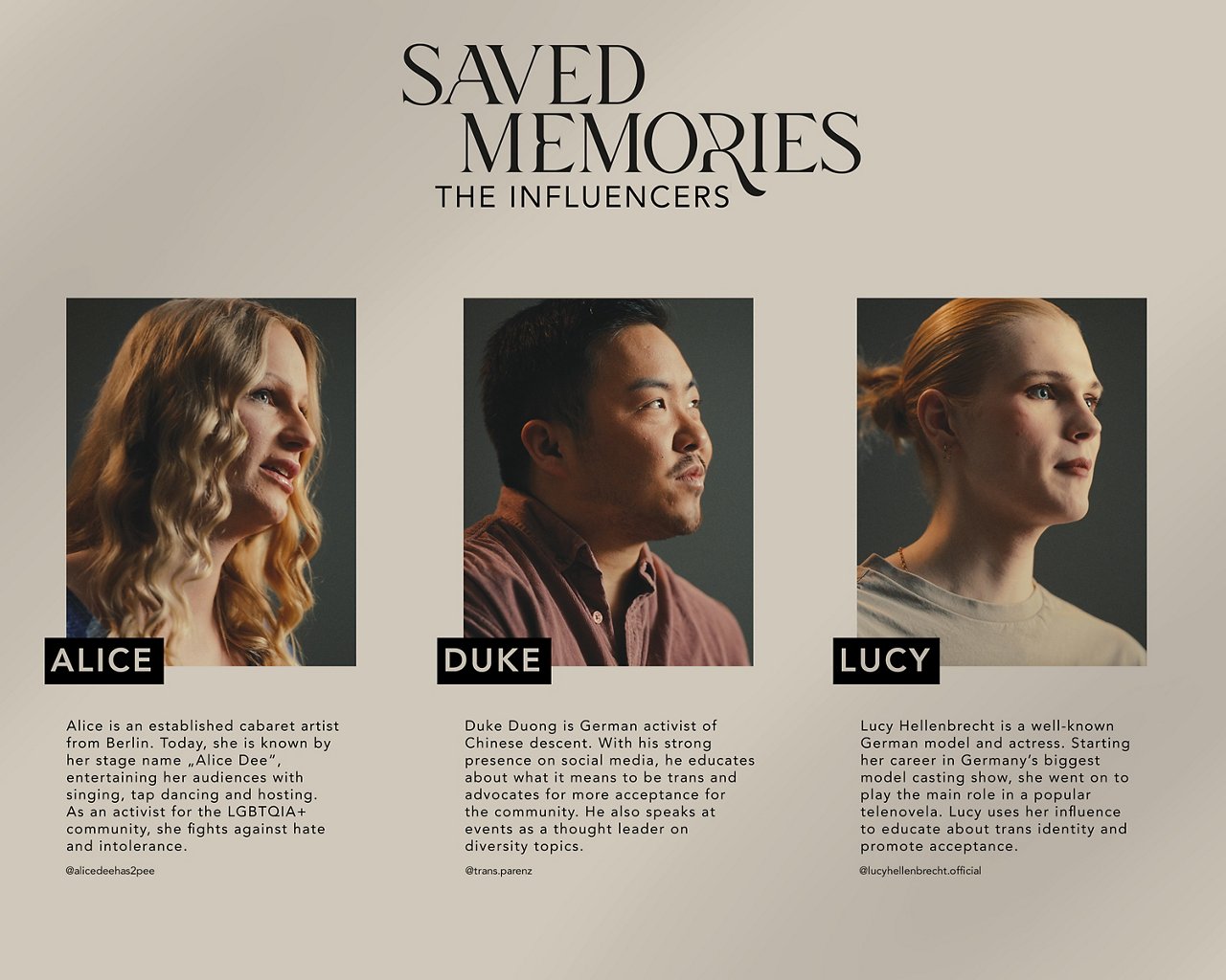 Transklar e.V. - Saved Memories