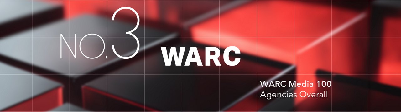 WARC Media 100 No. 3 Agencies Overall